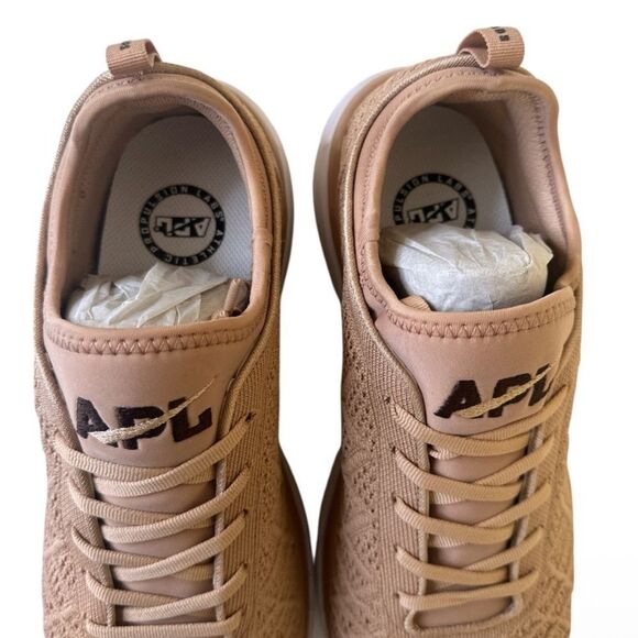 APL Men's Carmel Chocolate White Techloom Athletic Phantom Sneakers NWT - Picture 7 of 10